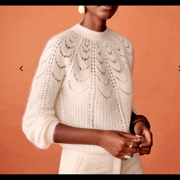 Sezane Paulin Jumper Ecru 
